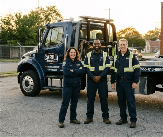 Heavy Duty Towing company in Lenzburg, IL